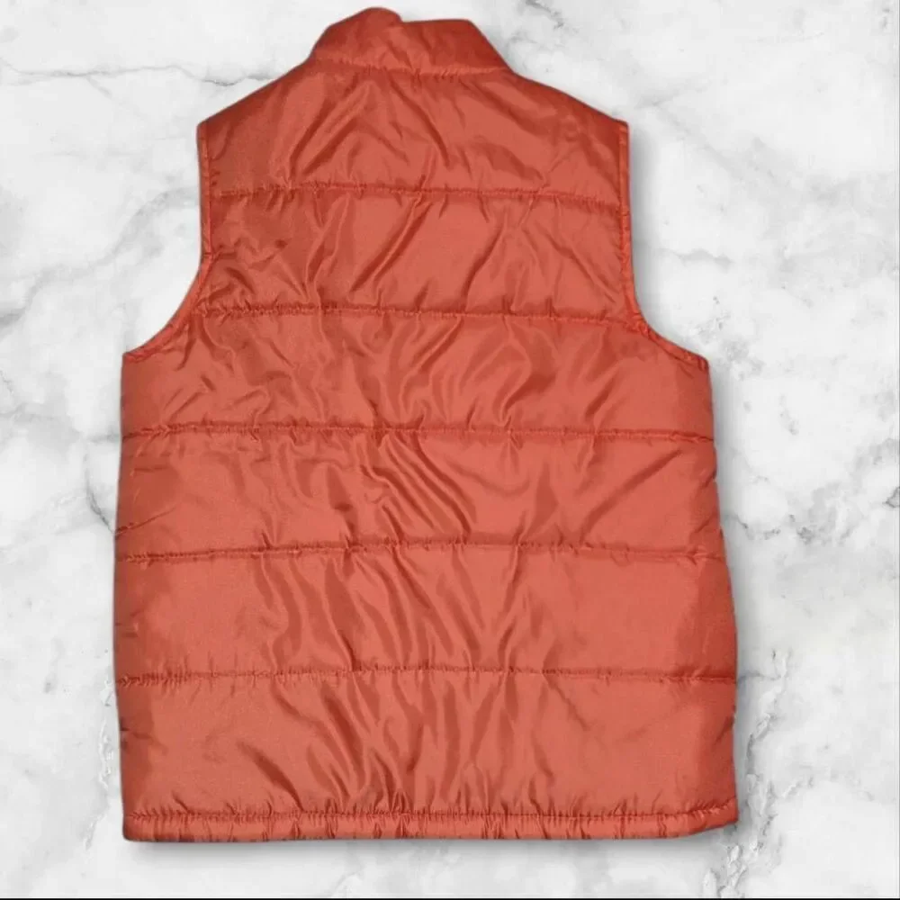 OshKosh B'gosh Orange Puffer Vest Size 10